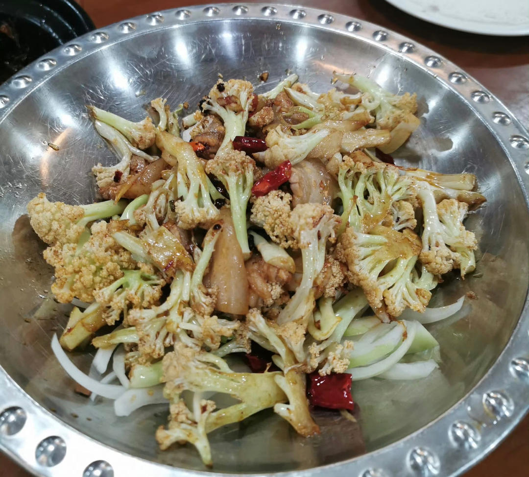 味好美青花椒干锅有机花菜｜米饭杀手