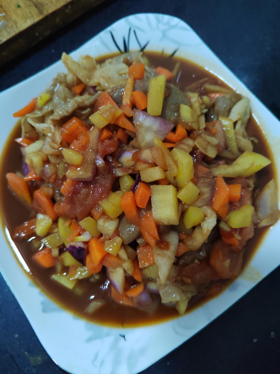 土豆肥牛