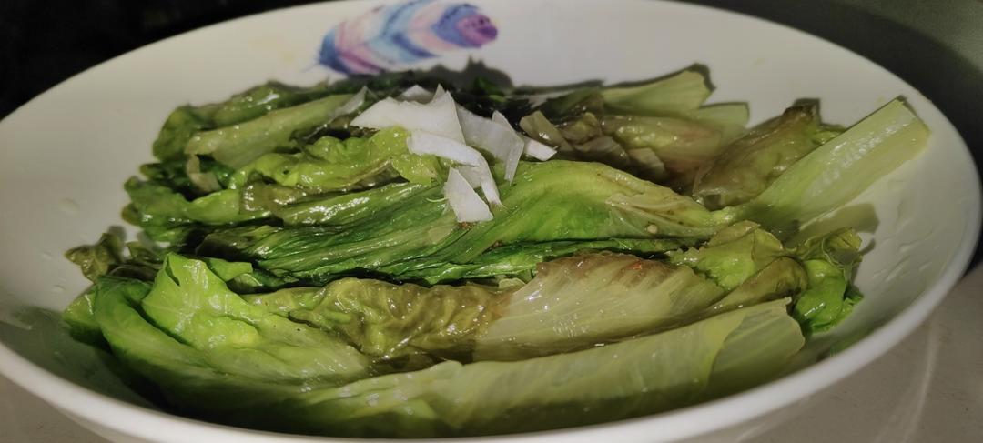 广式白灼生菜(酒店配方)
