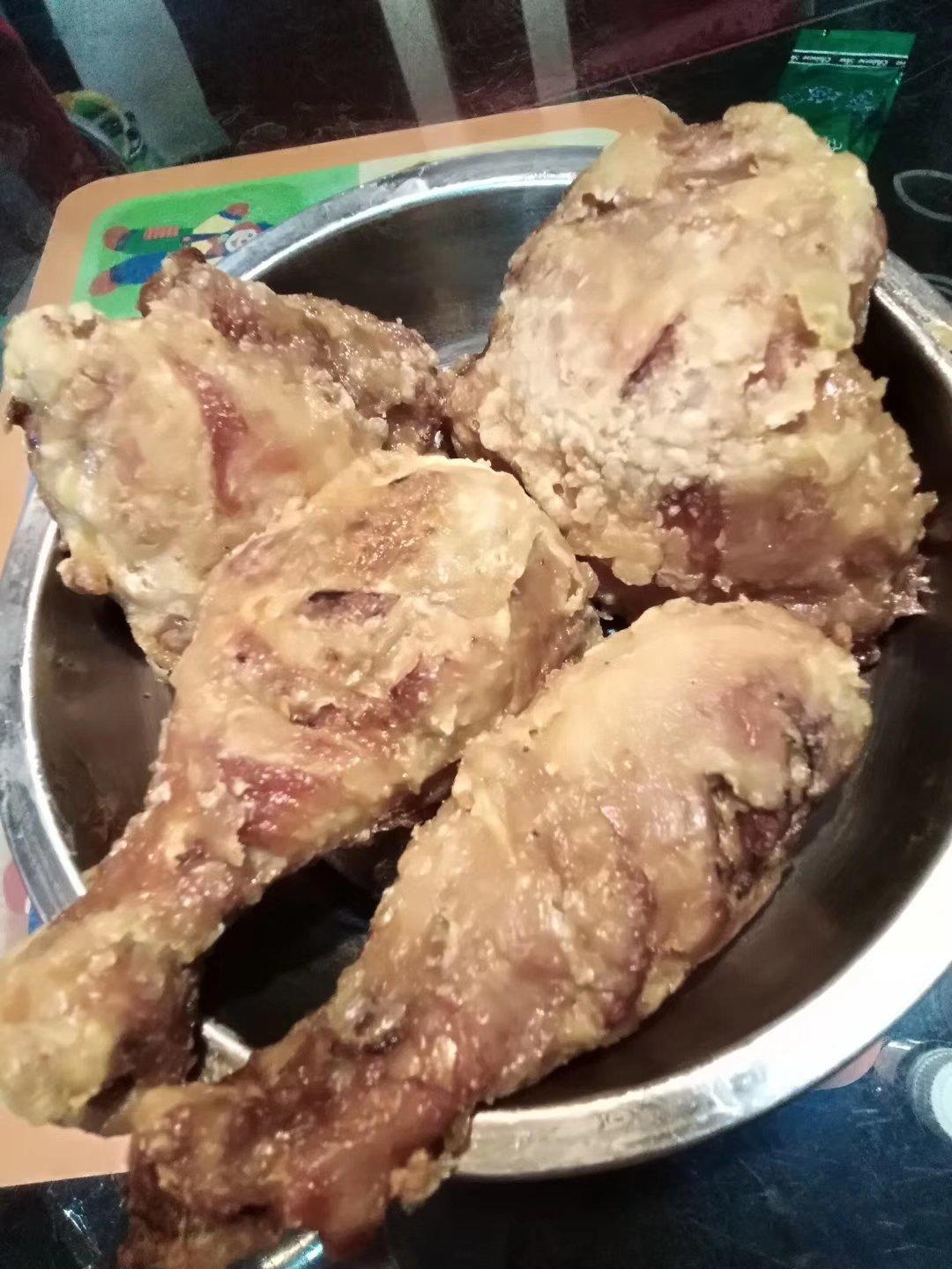 多汁炸鸡腿