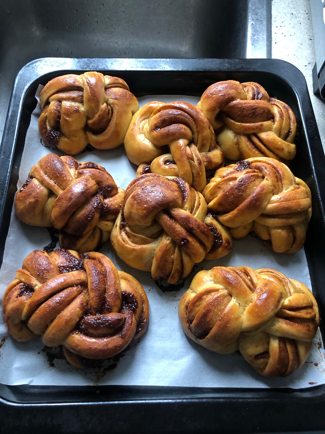好吃但没罪恶感的法式肉桂卷(cinnamon buns)