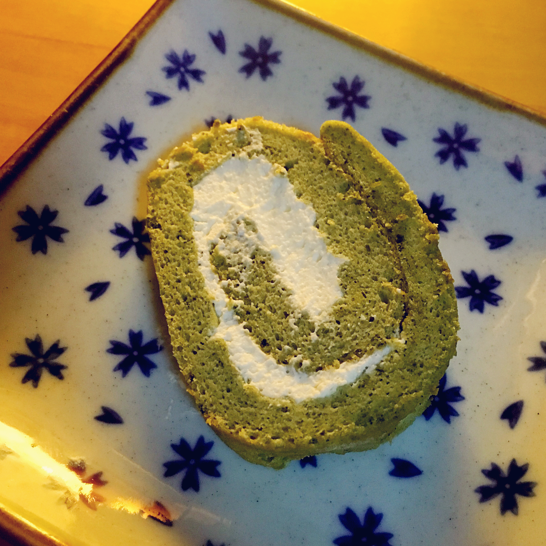 【曼达小馆】居酒屋系列：抹茶蜜豆卷与抹茶鸡尾酒
