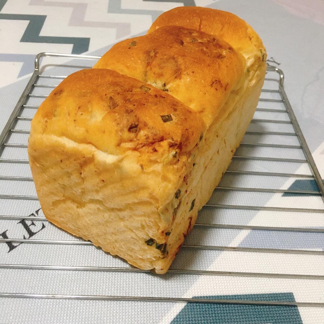 肉松香葱吐司（四种整形手法）