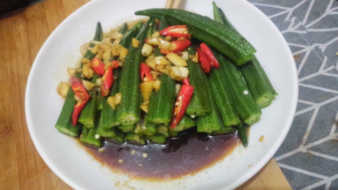 蒜蓉秋葵