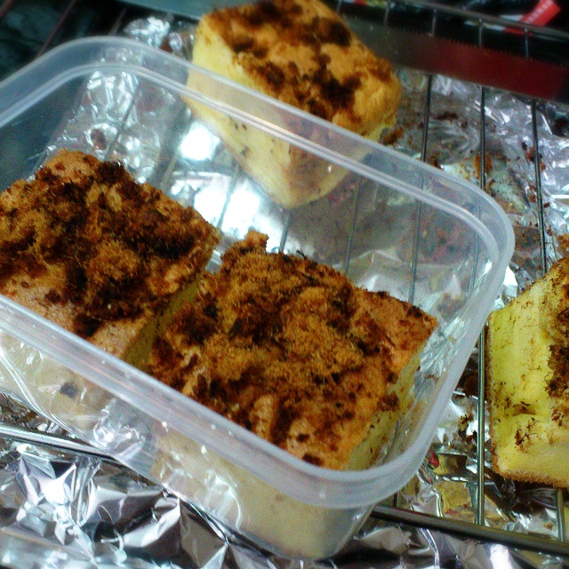 香葱肉松蛋糕卷