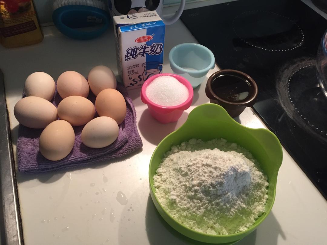 原味戚风纸杯蛋糕（烤箱做纸杯蛋糕）