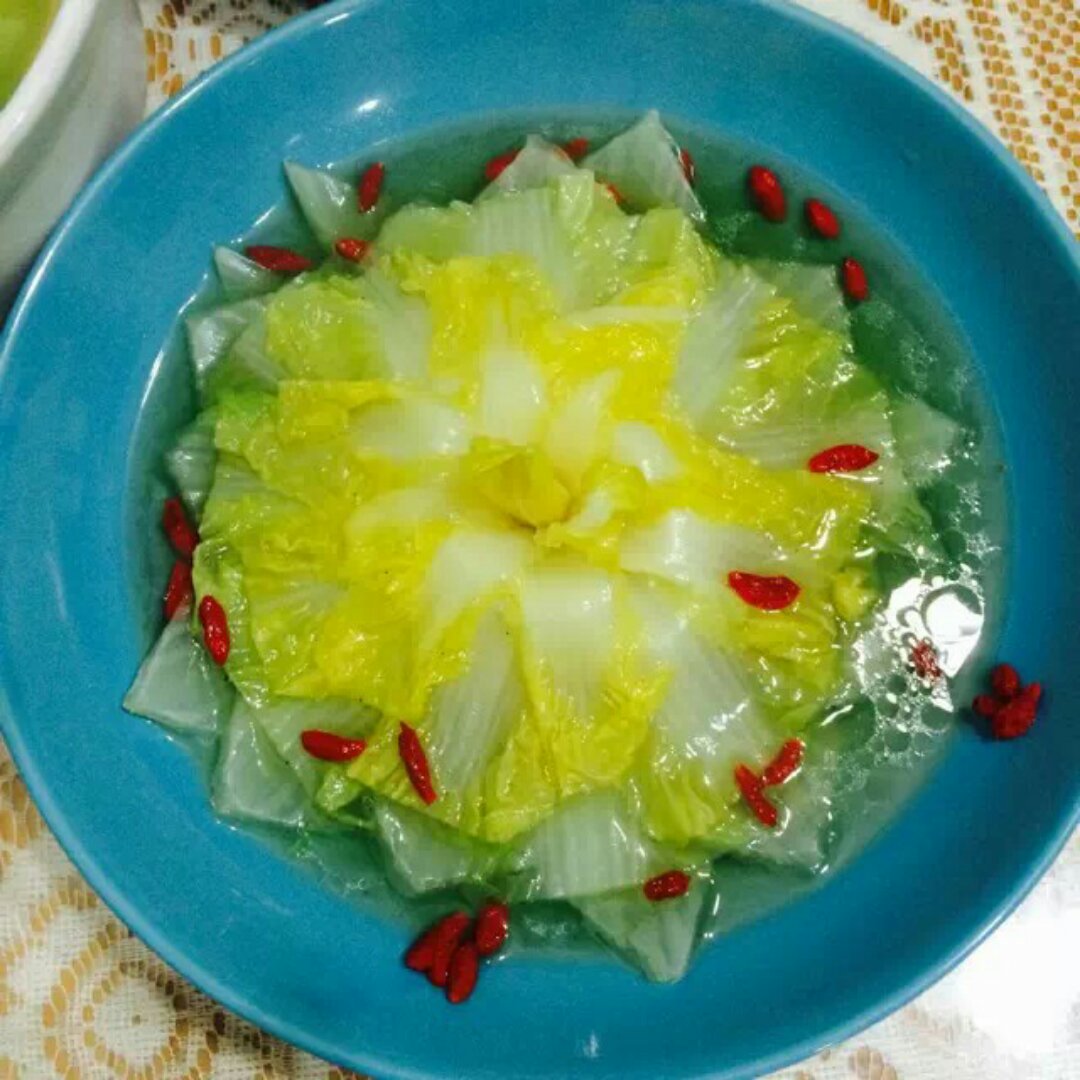 海水火焰的乐山乐娃做的白菜莲花