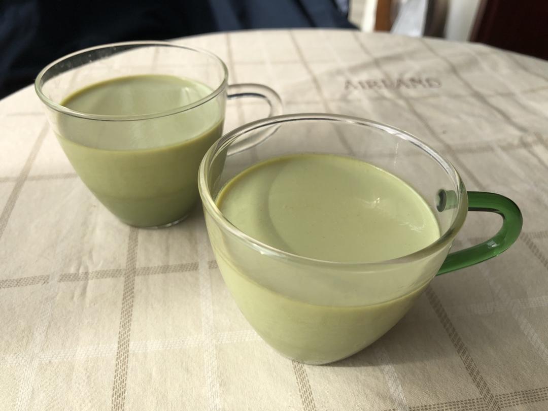 抹茶布丁（吉利丁片）