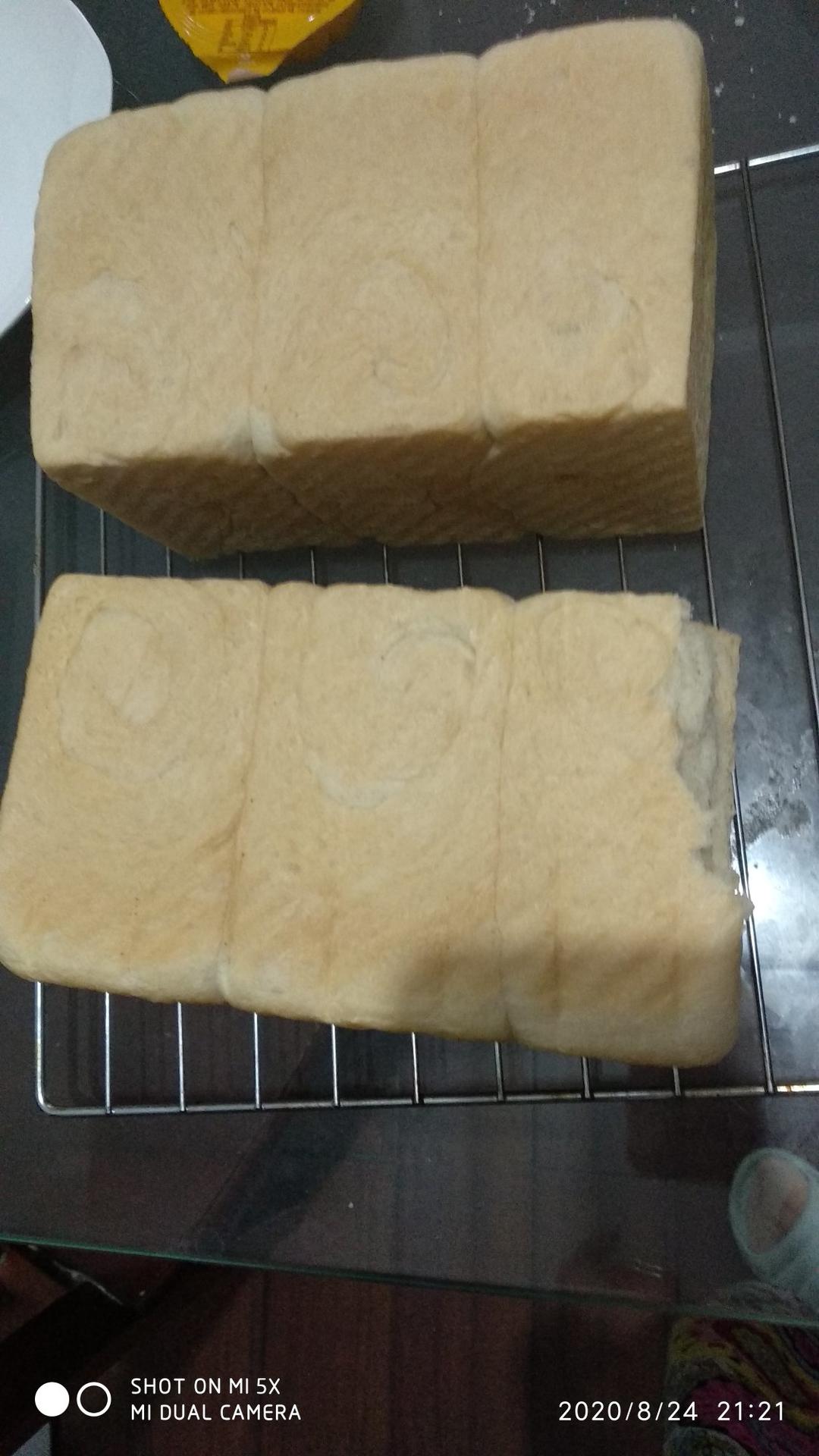 🍞低热量，超级柔软，蓬松，清甜三明治白吐司