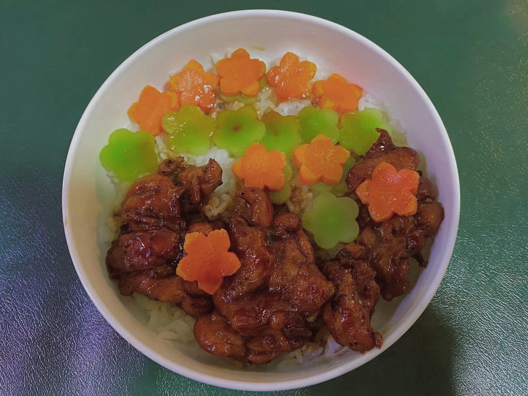 照烧鸡腿饭