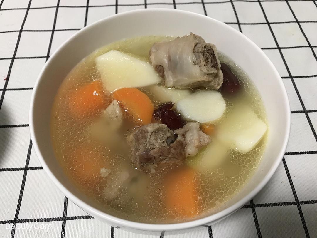 排骨山药汤