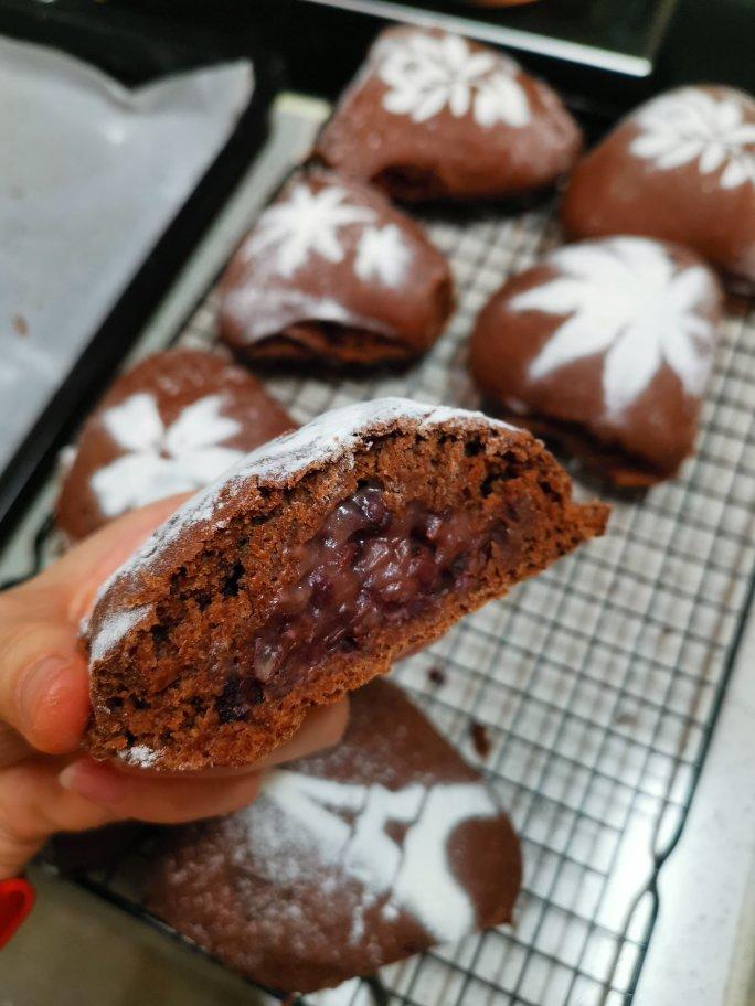 香蕉巧克力软欧