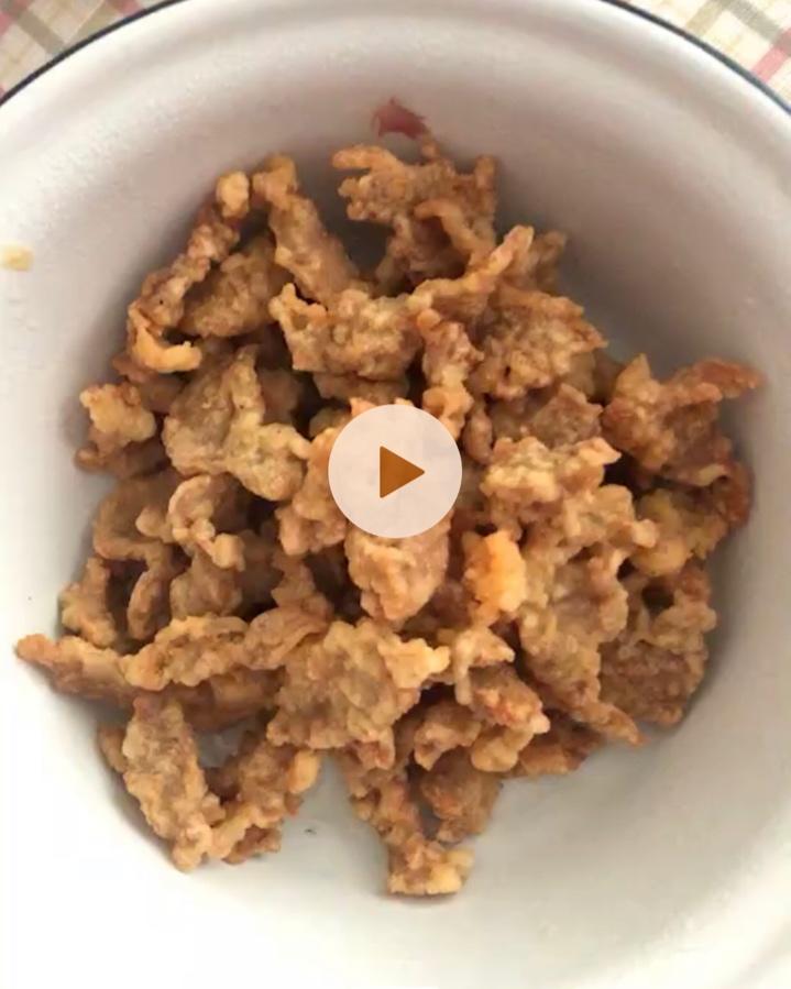 香死人不偿命的干炸小酥肉（特别简单）