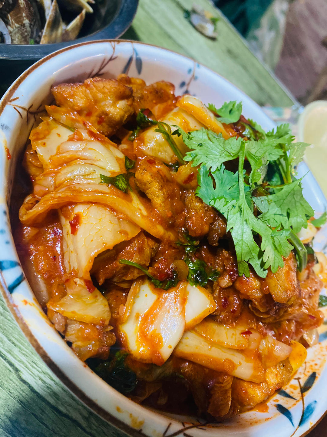 简单又好吃的辣白菜炒五花肉