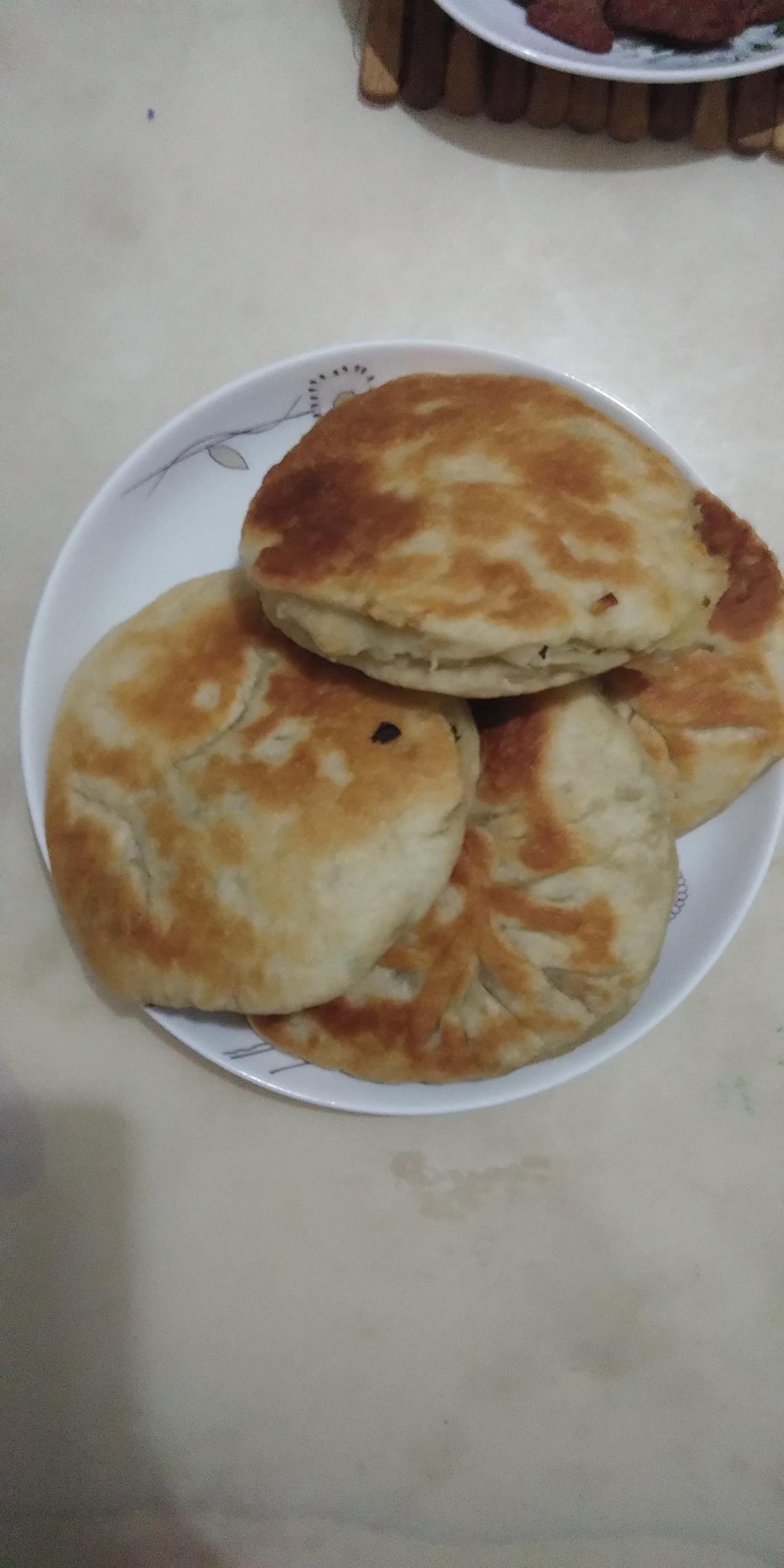 韭菜木耳粉丝馅饼 夏季必备素馅馅饼 凉了也不硬