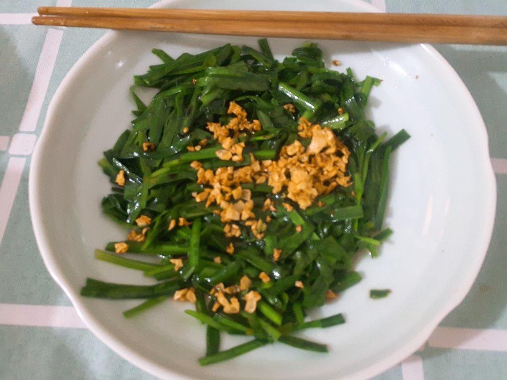 香煎韭菜