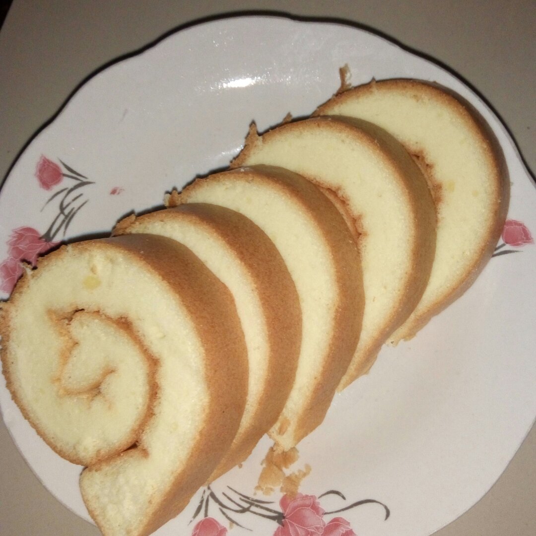原味蛋糕卷
