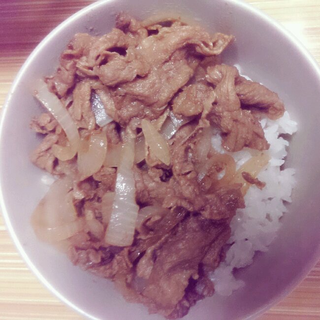 吉野家牛肉饭（牛丼）