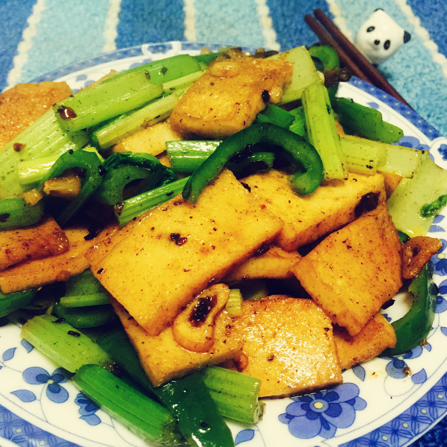 千叶豆腐小炒肉