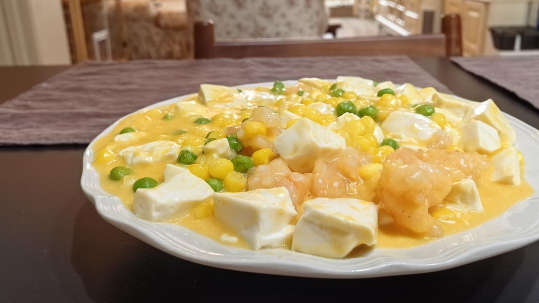 孩子长高一定要多吃虾仁烩豆腐！鲜香补钙‼️