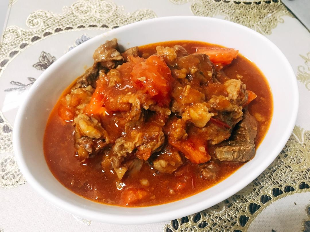 番茄红酒烩牛肉，史上最最最好吃，没有之一。
