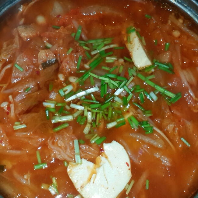 韩国泡菜豆腐汤