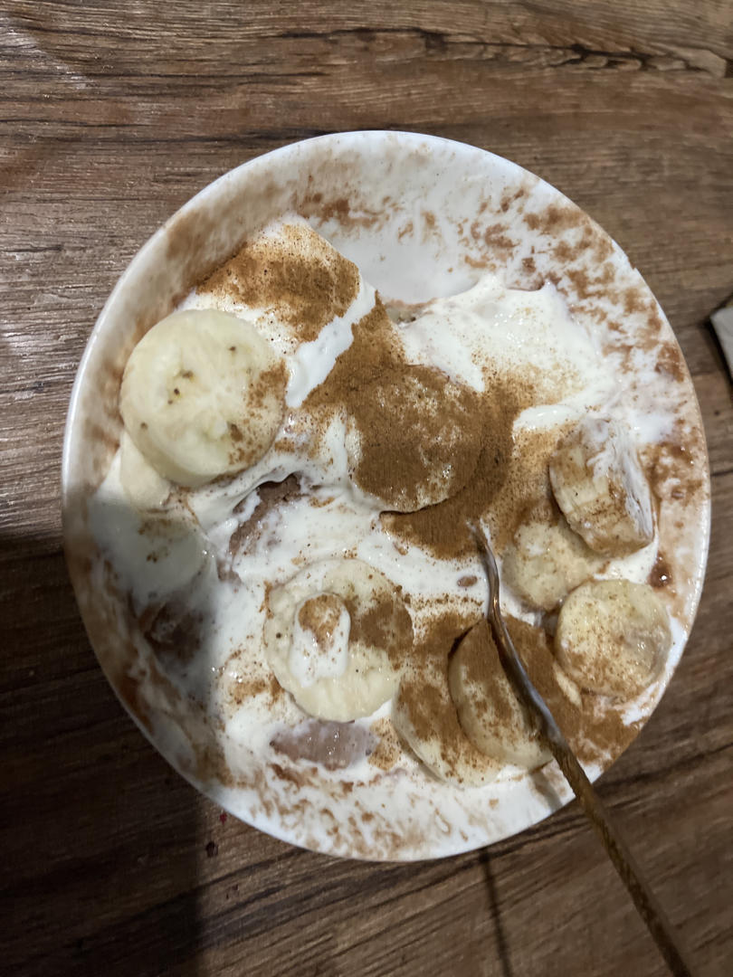 蛋白粉微波炉马克杯蛋糕（健身后奢华享受）