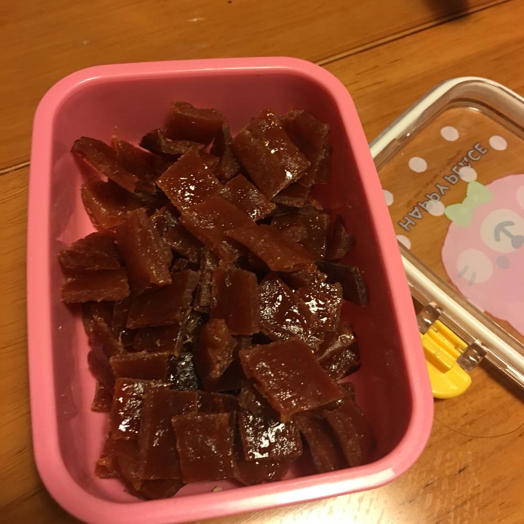 简单婴儿果丹皮山楂卷