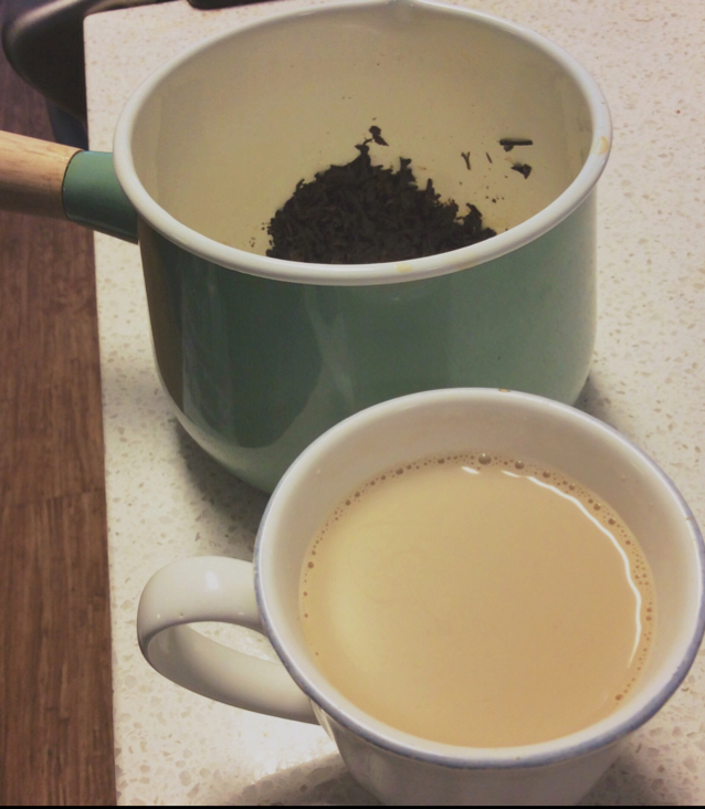 手煮奶茶