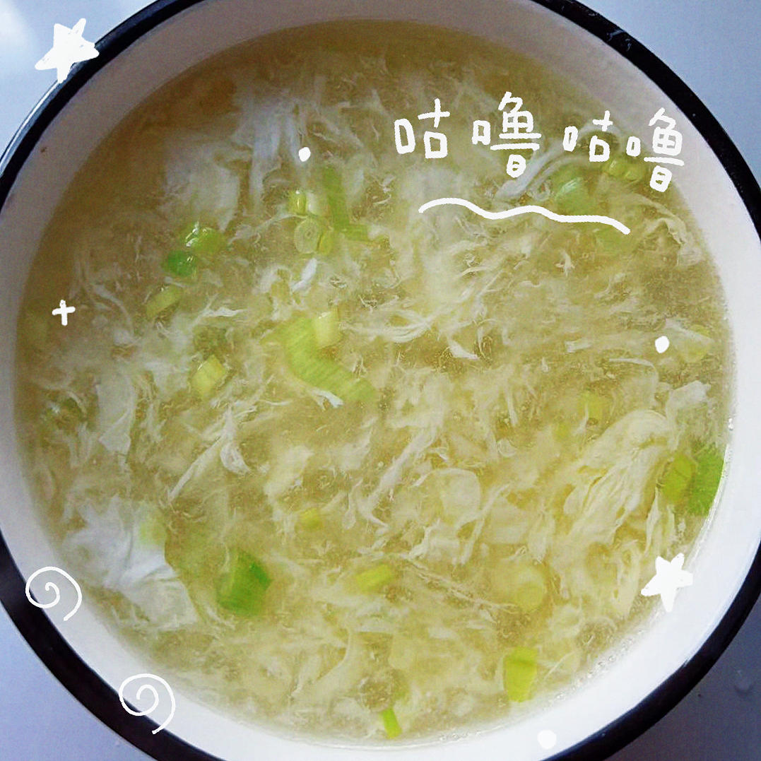 甩出一大碗完美的蛋花汤，仅用一个鸡蛋~