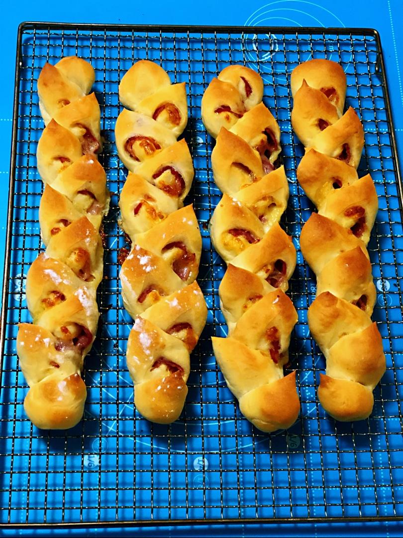㊙️培根芝士麦穗面包🥓