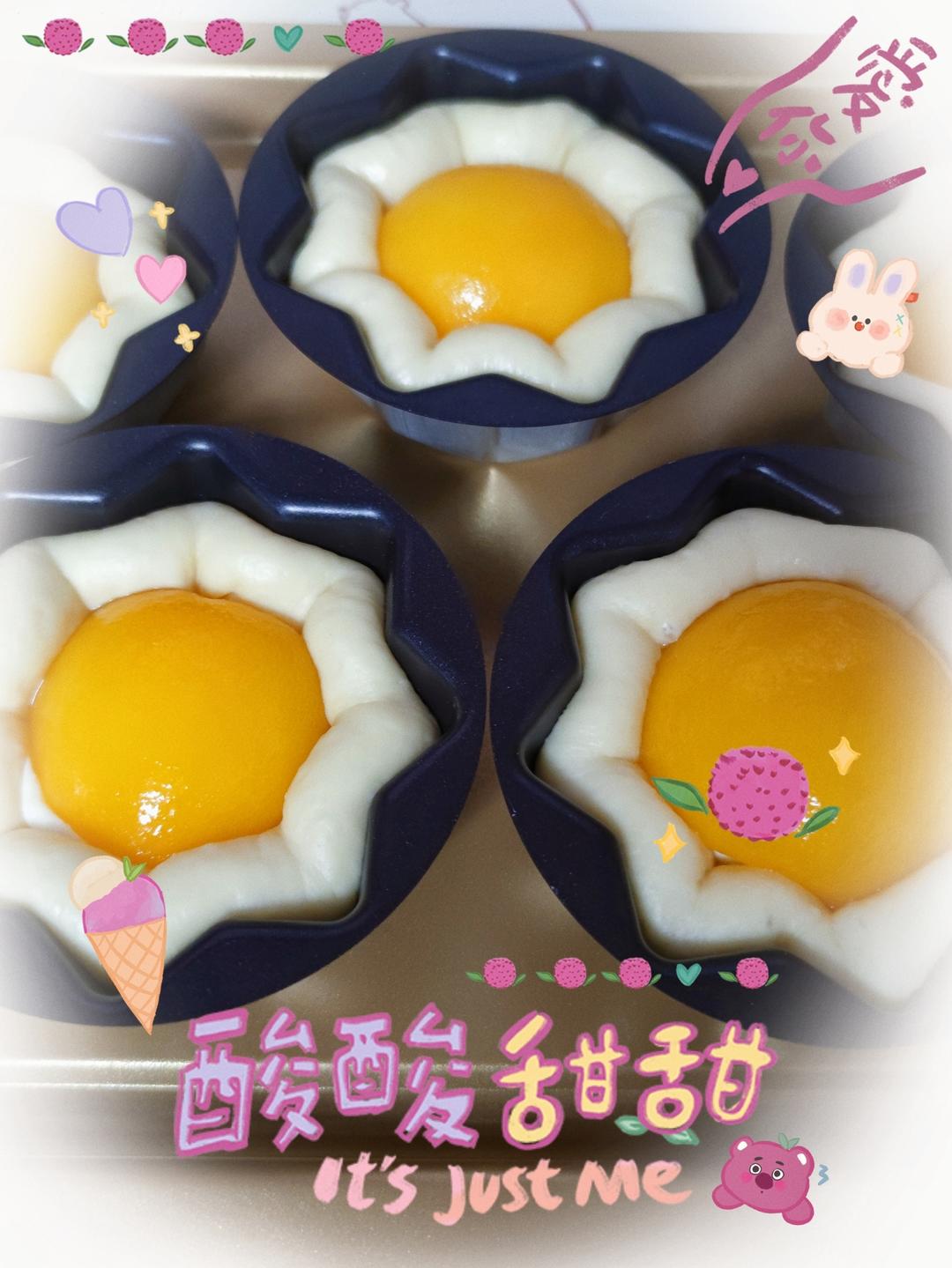 黄桃乳酪包｜岁末的小太阳