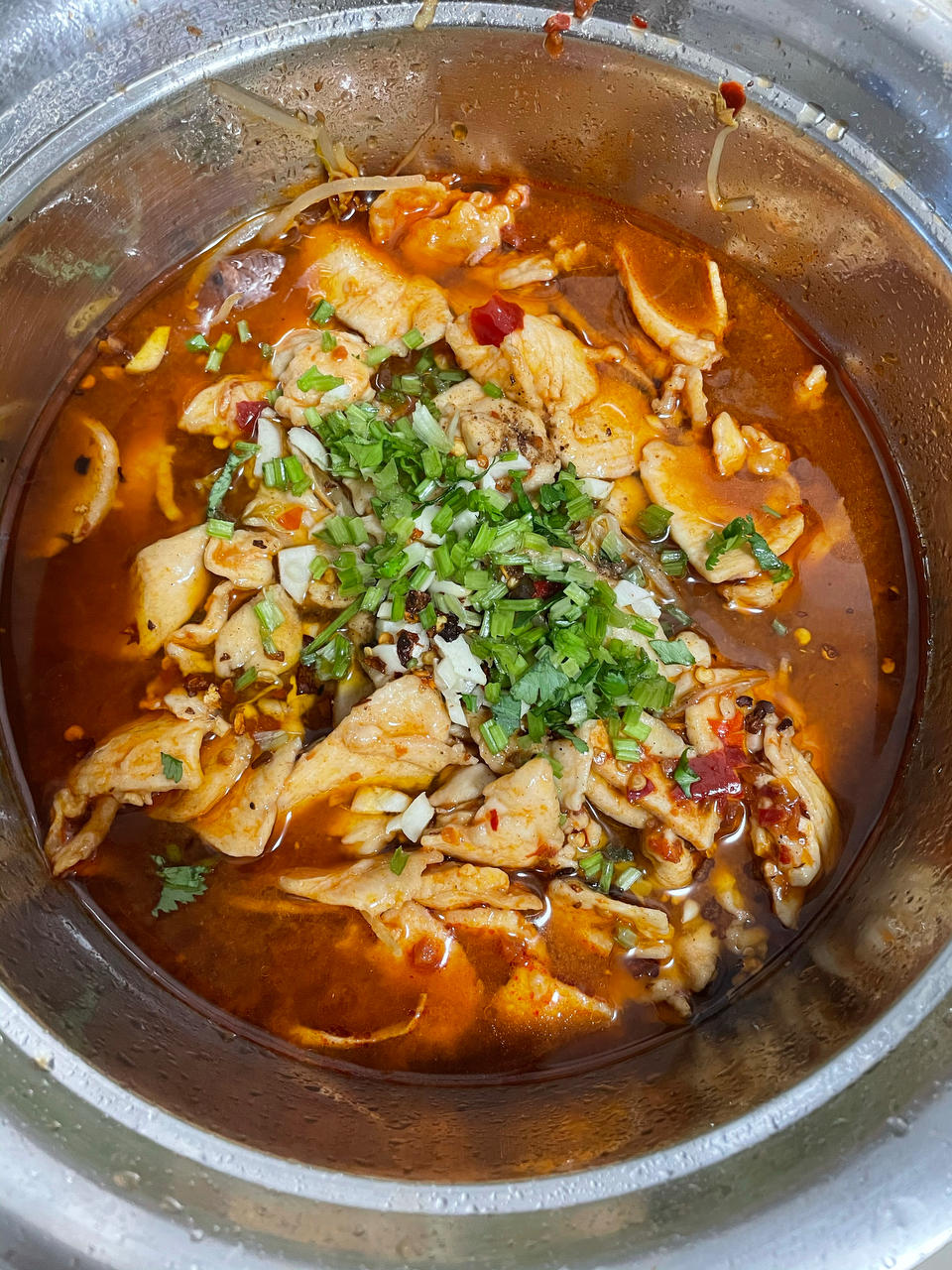 豆花鸡片