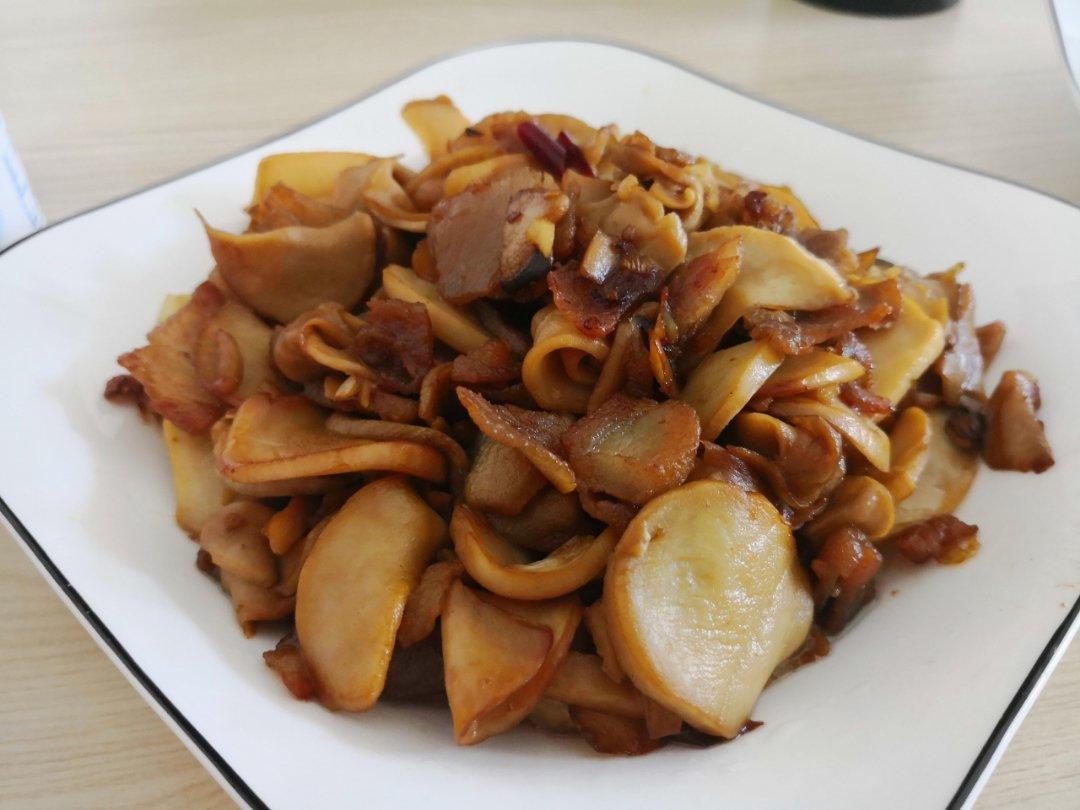 肉炒杏鲍菇