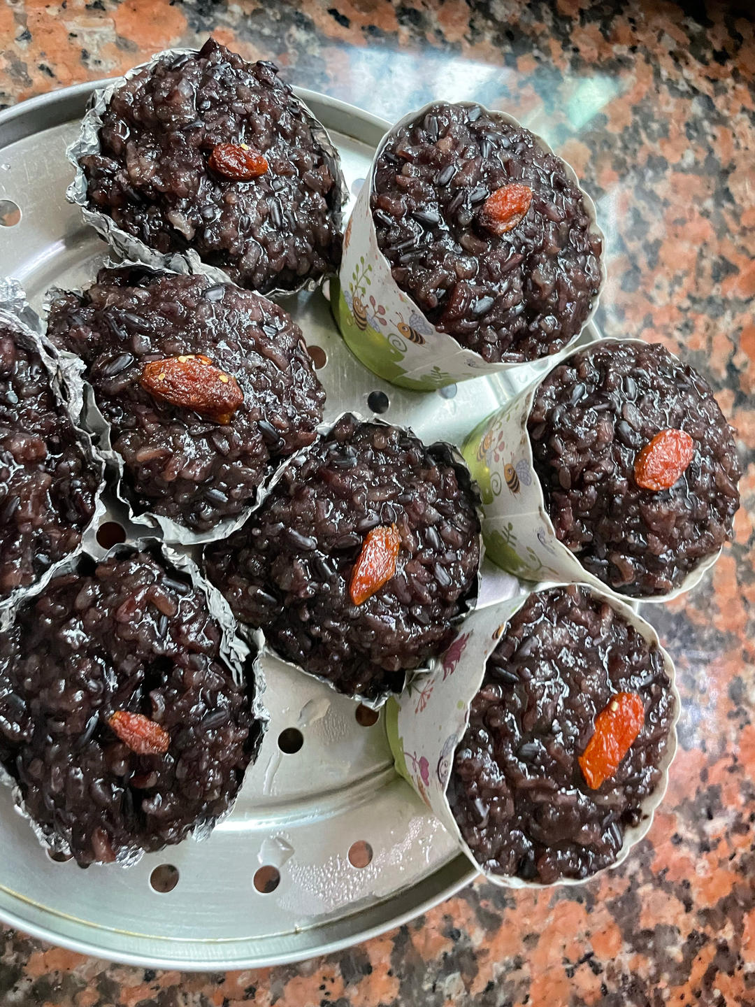 广式点心（黑米盏）