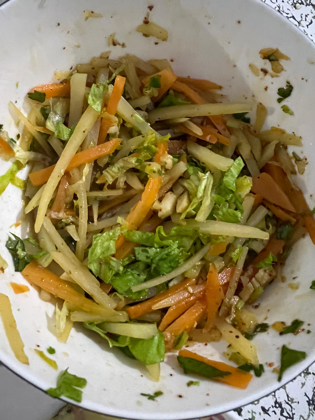 凉拌酸辣土豆丝