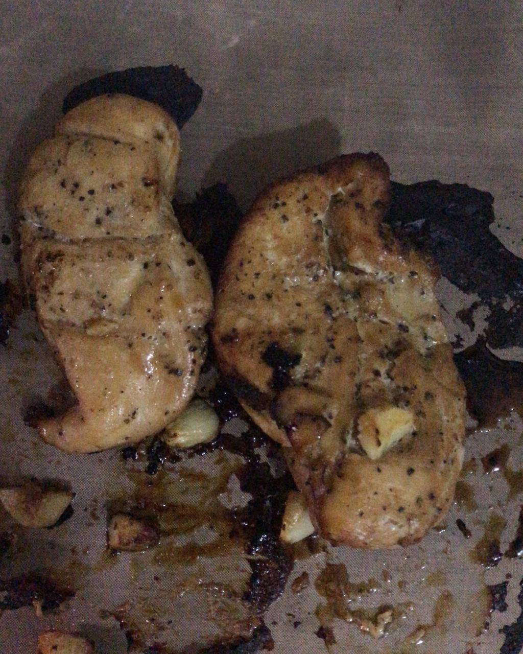 蒜香蜂蜜烤鸡胸