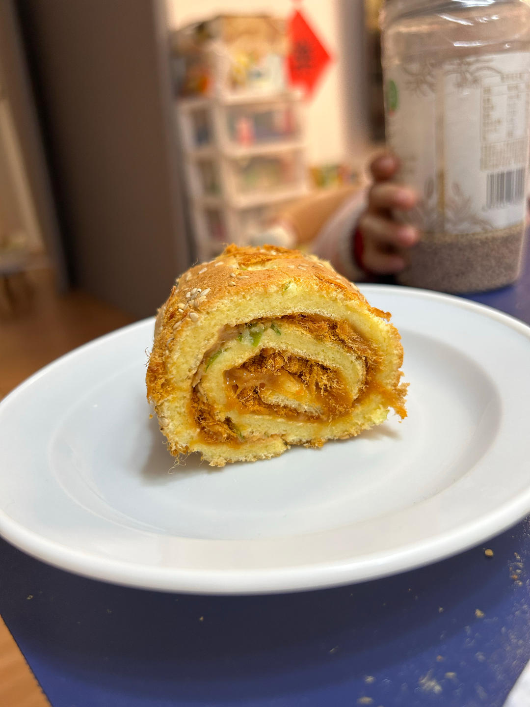 美味肉松卷-简单不开裂，零失误的蛋糕卷