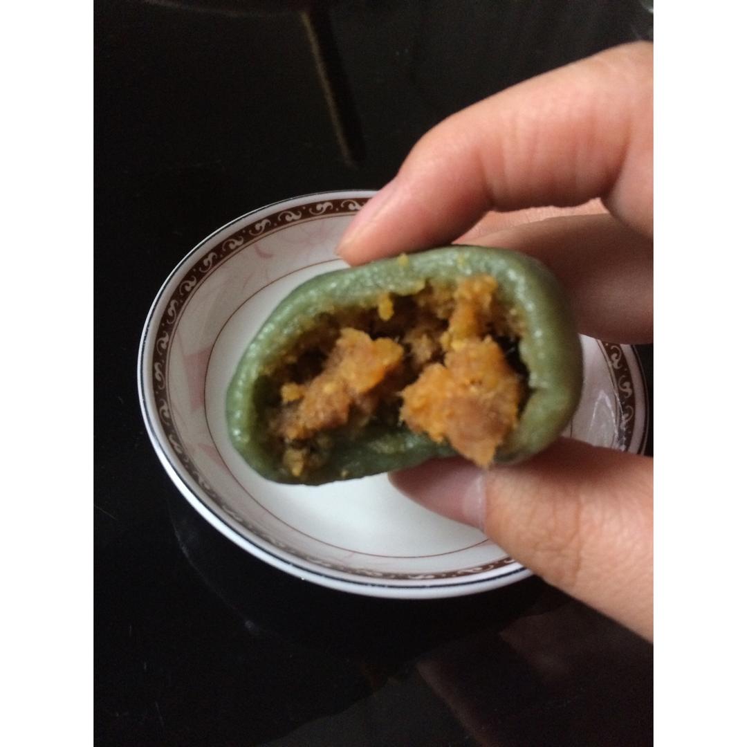 超详细的三种口味青团.清明果.艾果