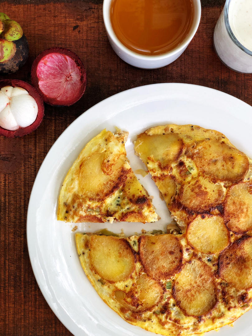 西班牙土豆烘蛋 Tortilla de Patatas