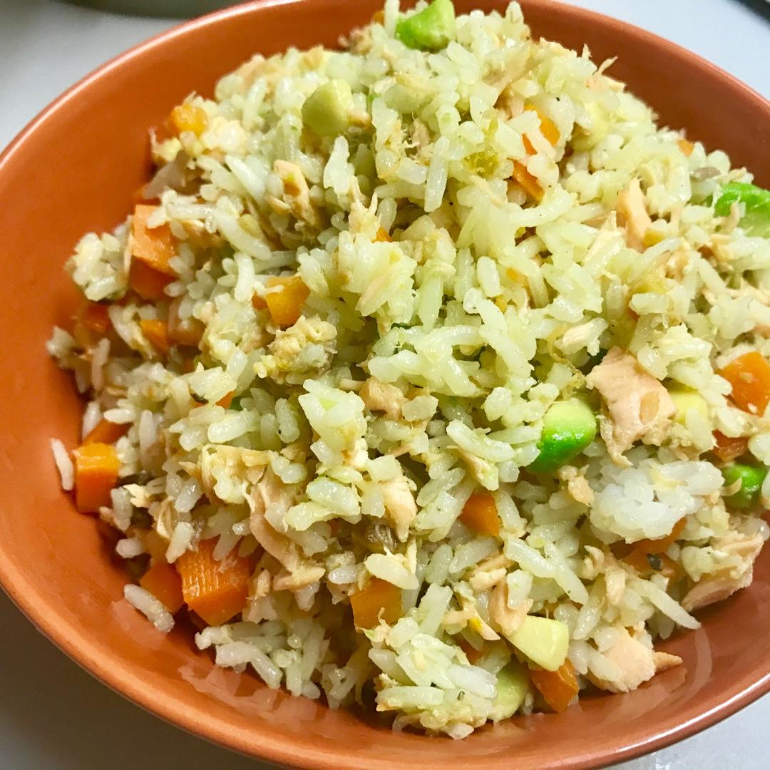 三文鱼炒饭