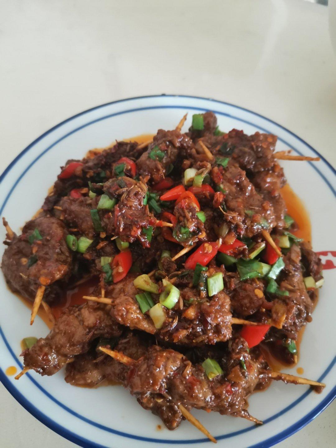 牙签牛肉 道地湖南味