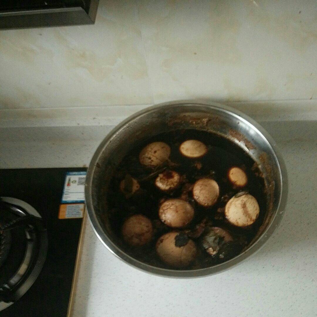 很入味的五香茶叶蛋
