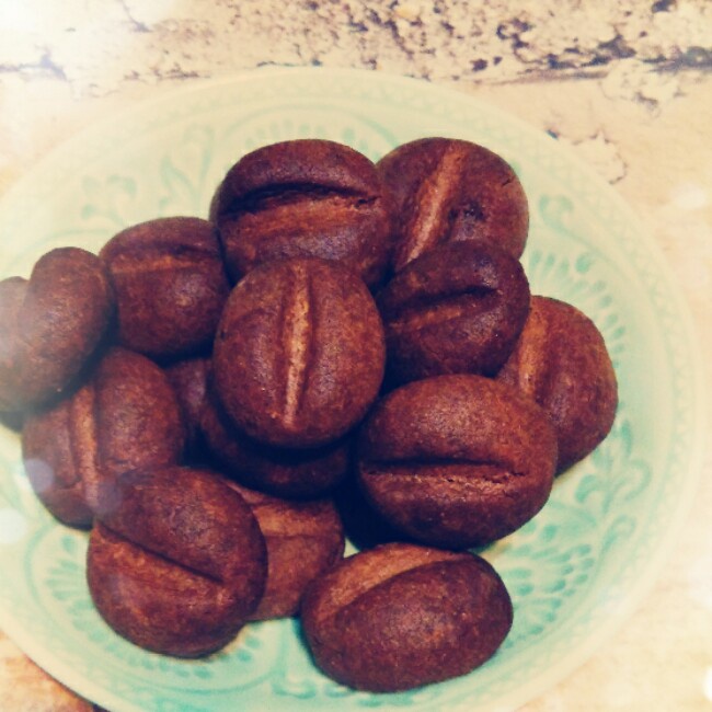 咖啡豆豆饼干