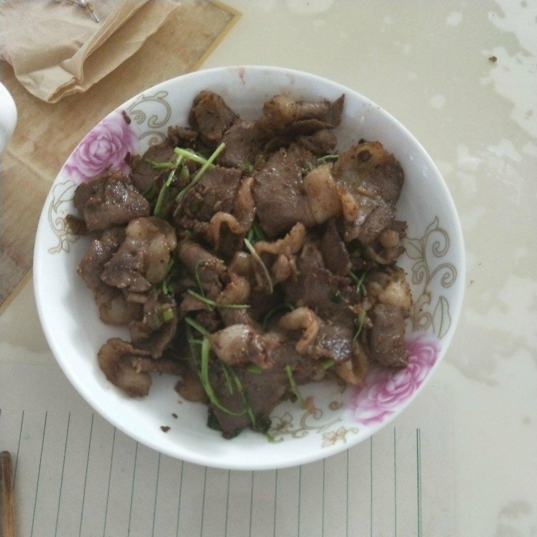 孜然羊肉片