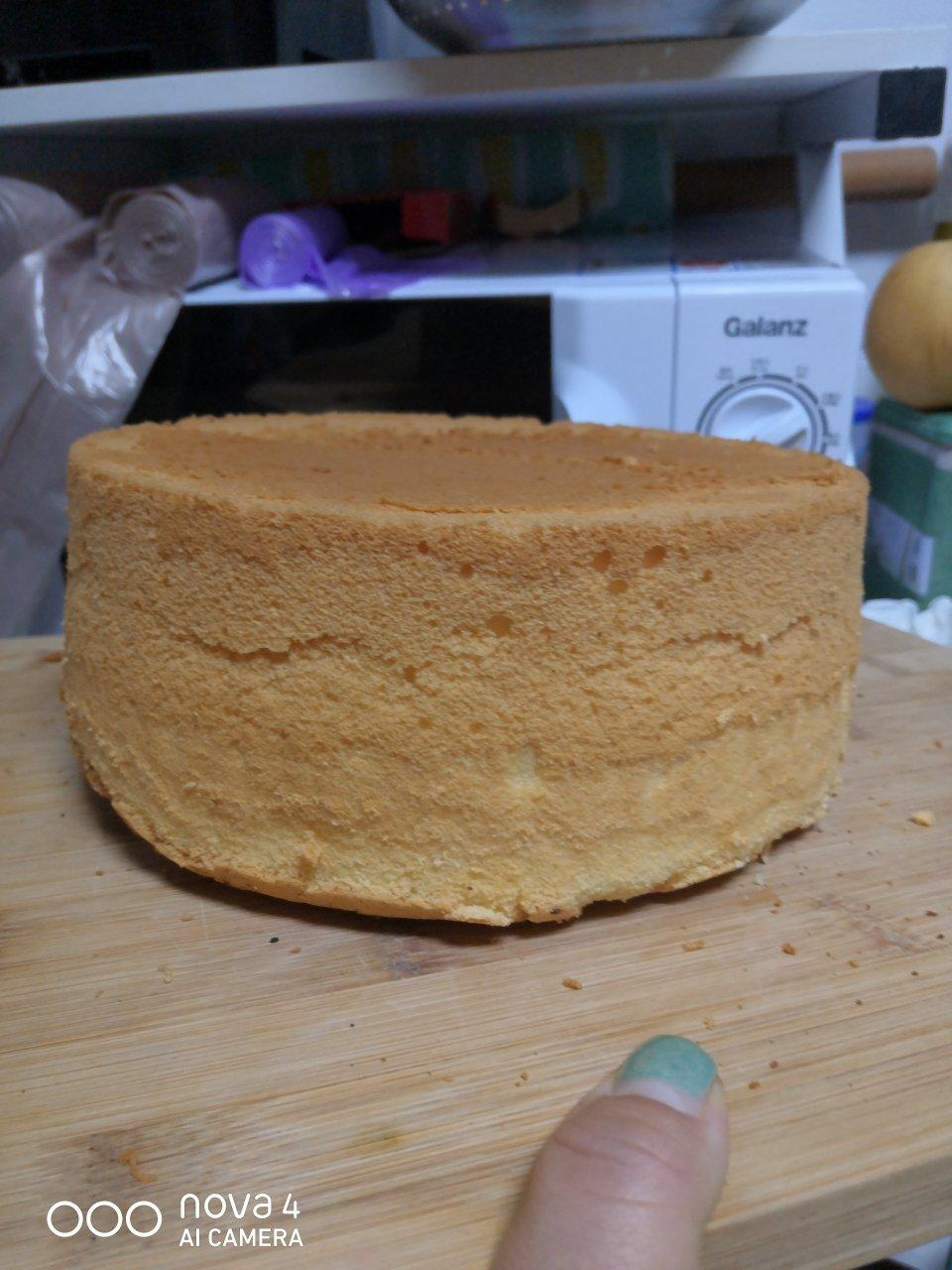 不凹底不塌陷的完美戚风蛋糕