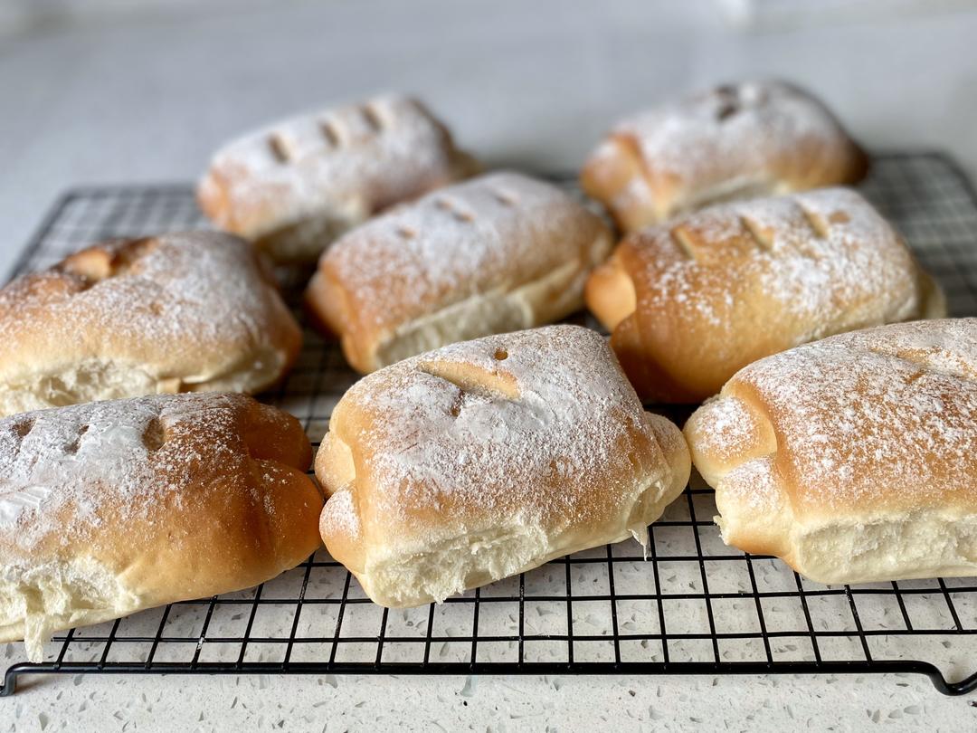 纯奶手撕吐司的做法 步骤1