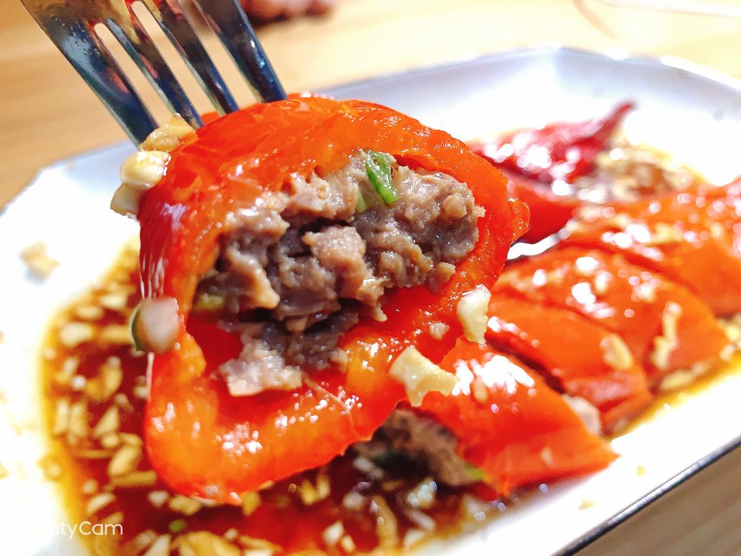 红椒酿肉