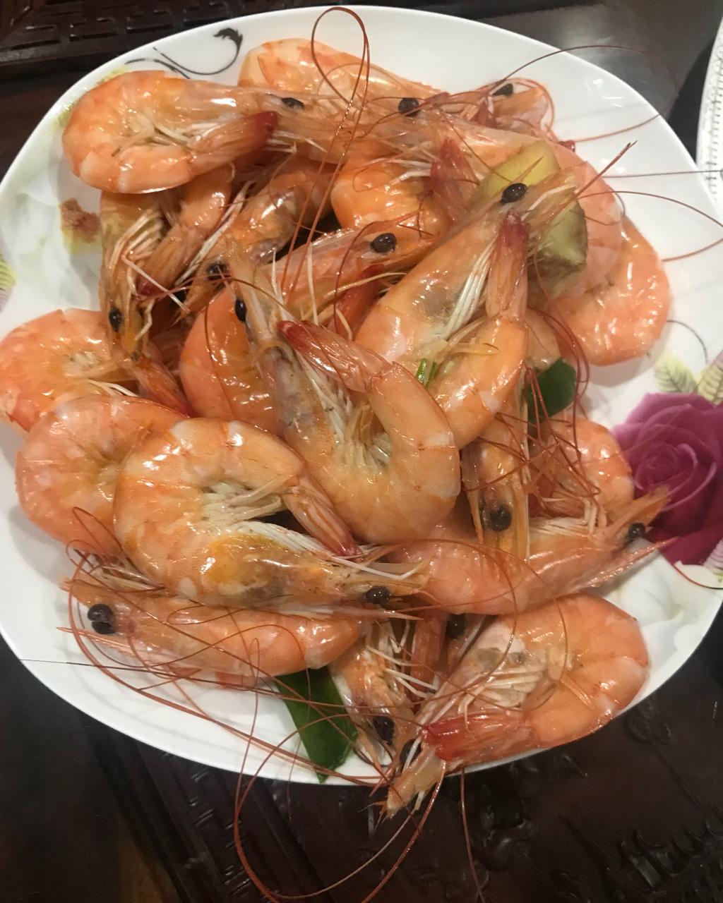 白灼基围虾