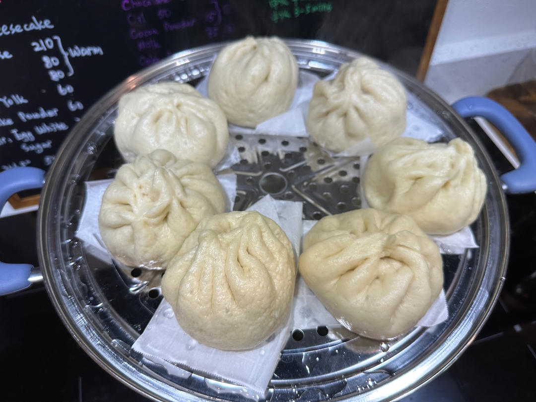 好吃多汁的肉包子肉馒头【步骤超详细】
